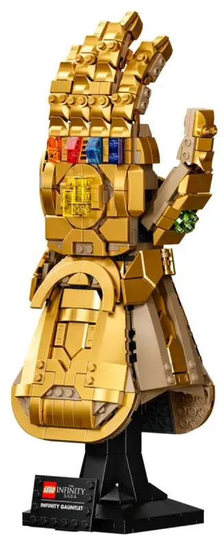 The MCU's Infinity Guantlet in LEGO form