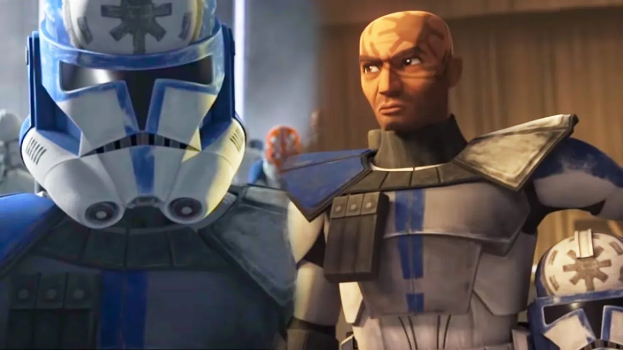 Clone Trooper Medic Jesse, with and without his helmet