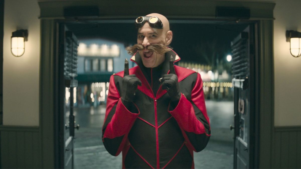 Jim Carrey as Dr. Robotnik in Sonic the Hedgehog 2.
