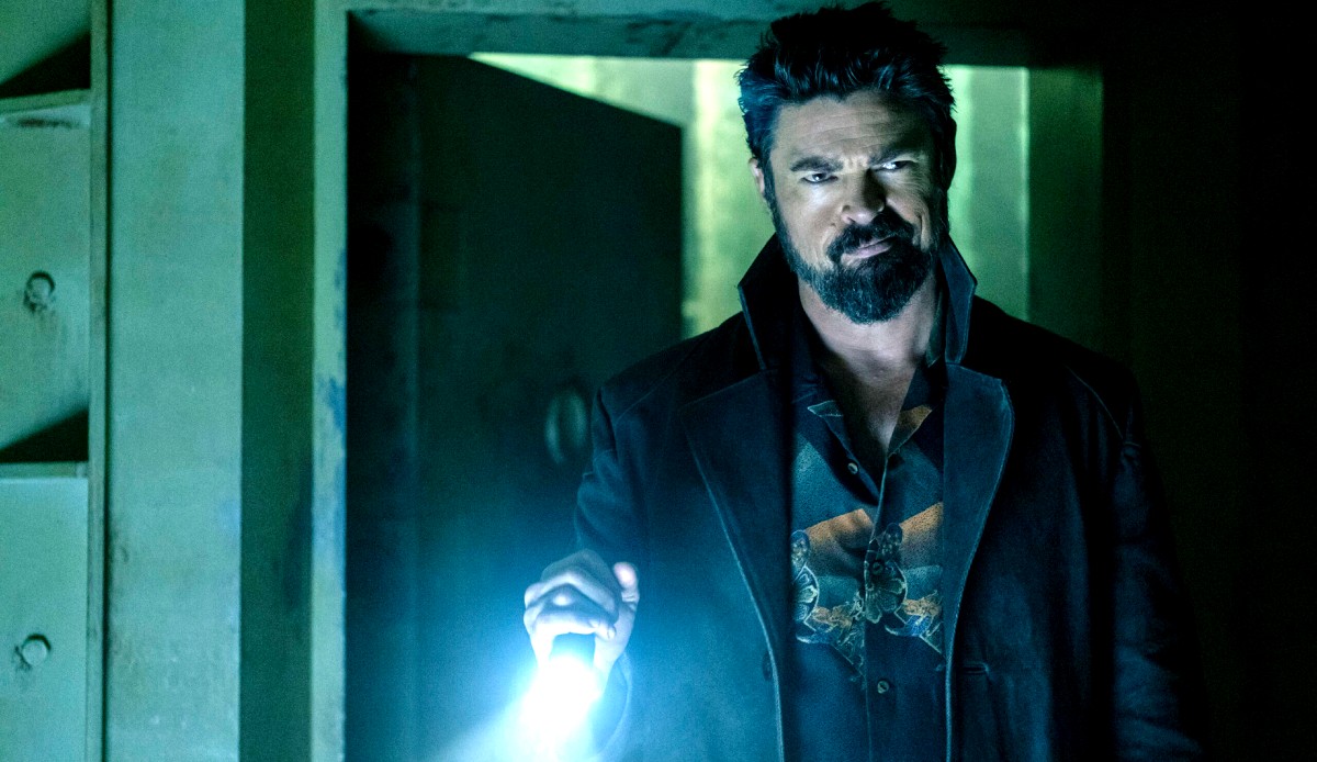 Karl Urban as Billy Butcher in the Gen V finale