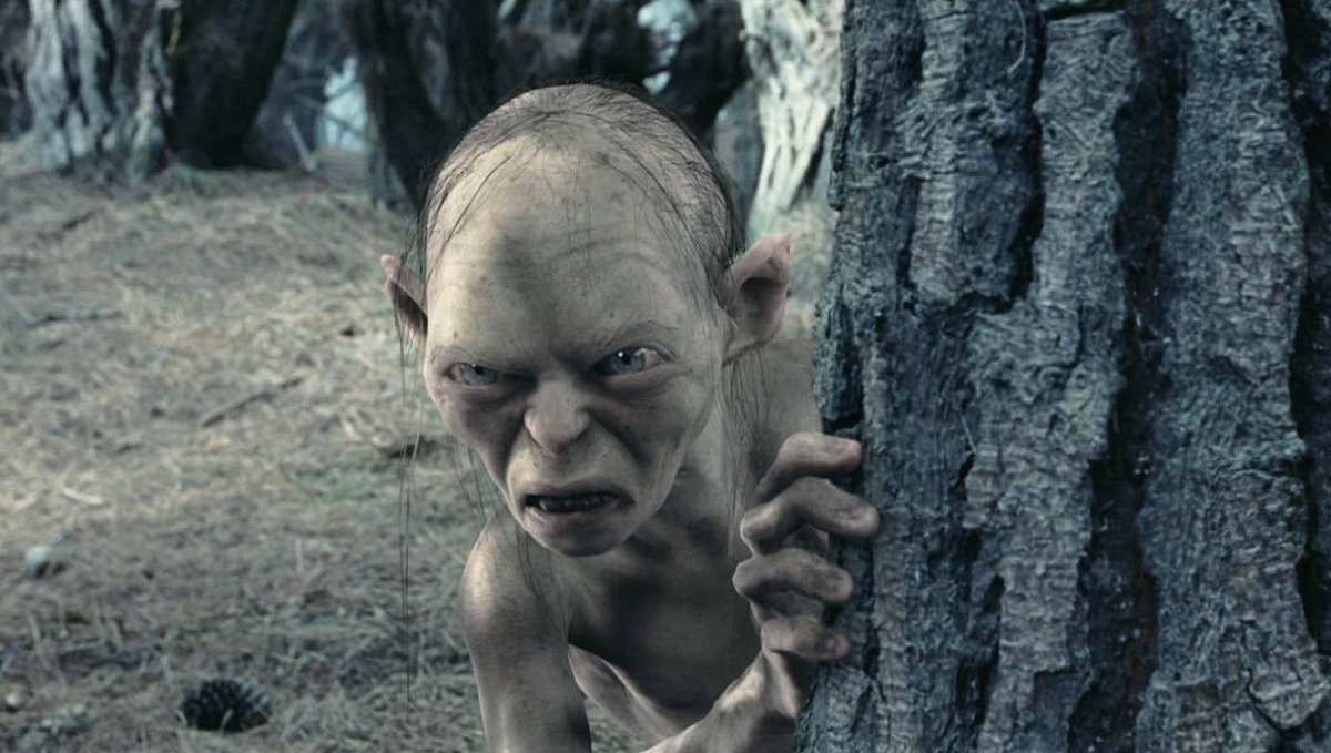 Andy Serkis as Gollum in The Lord of the Rings: The Two Towers (New Line Cinema)