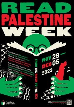 Flyer for "Read Palestine Week" in November/December 2023.