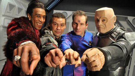 The cast of 'Red Dwarf'