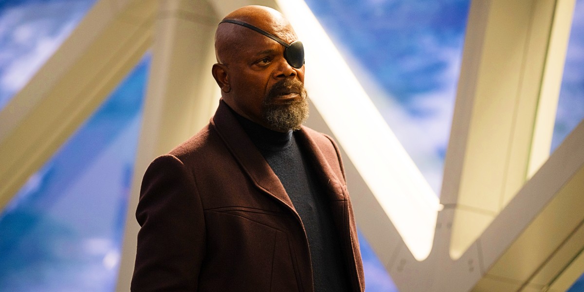 Samuel L. Jackson as Nick Fury in The Marvels