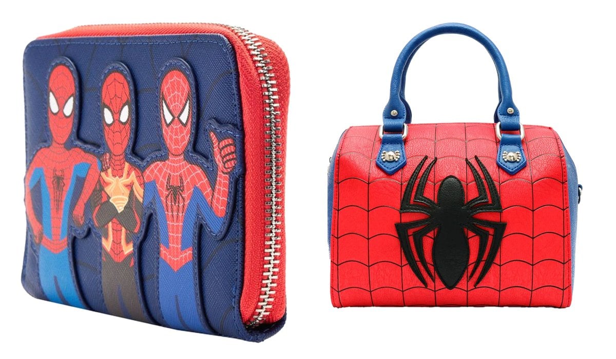 Spider-Man Loungefly wallet and handbag