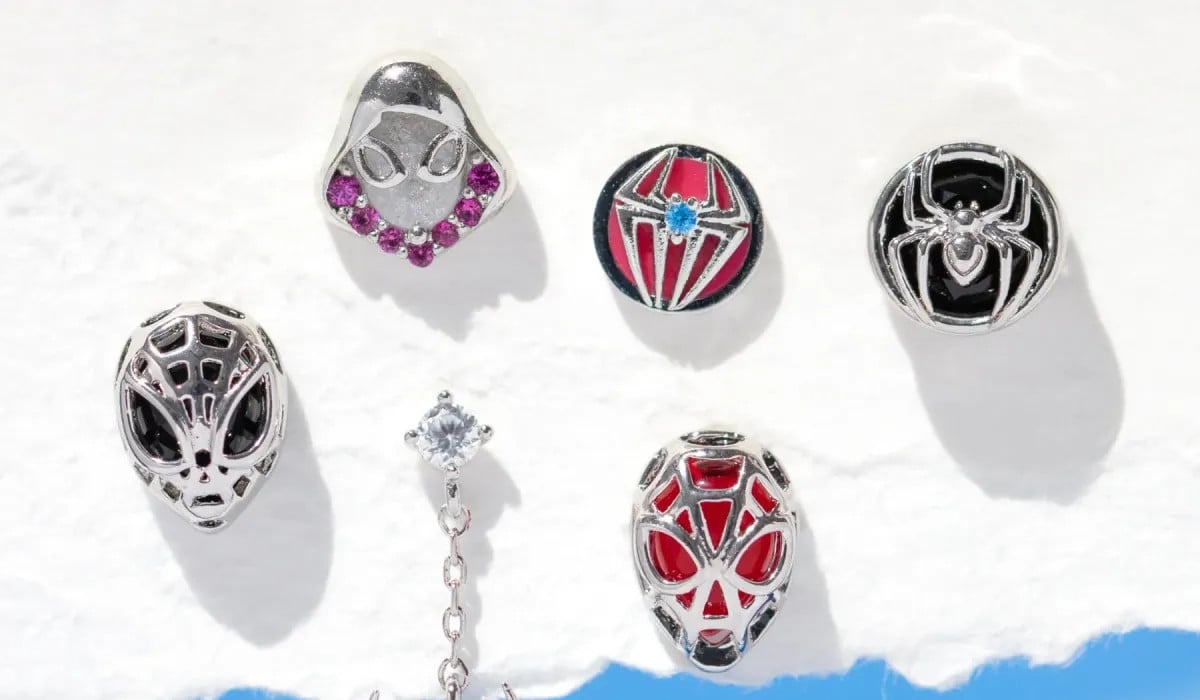 Spider-Man earrings by Girl Crew 