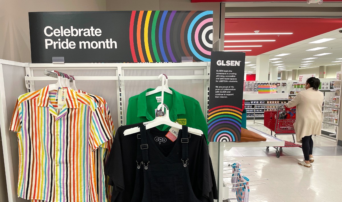 Pride Month collection at a Target store
