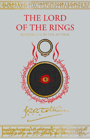 The cover of The Lord of the Rings Illustrated Edition