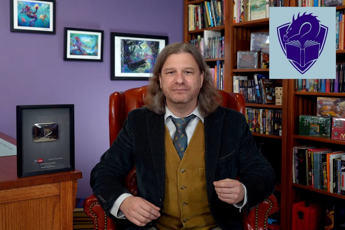 Tolarian Community College Professor Brian Lewis. 