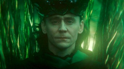 Tom Hiddleston as God Loki in the Loki season 2 finale.