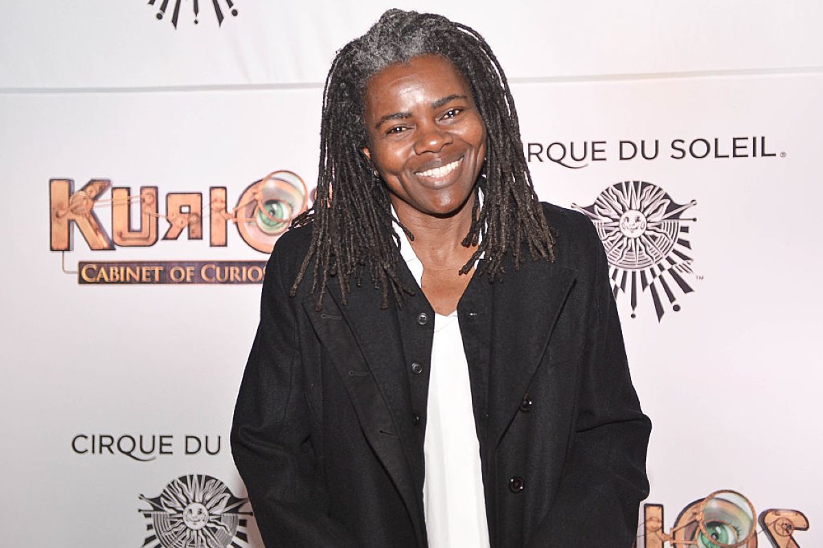 Musician Tracy Chapman during a 2014 press event.