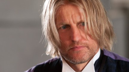 Woody Harrelson as Haymitch Abernathy in the Hunger Games film saga