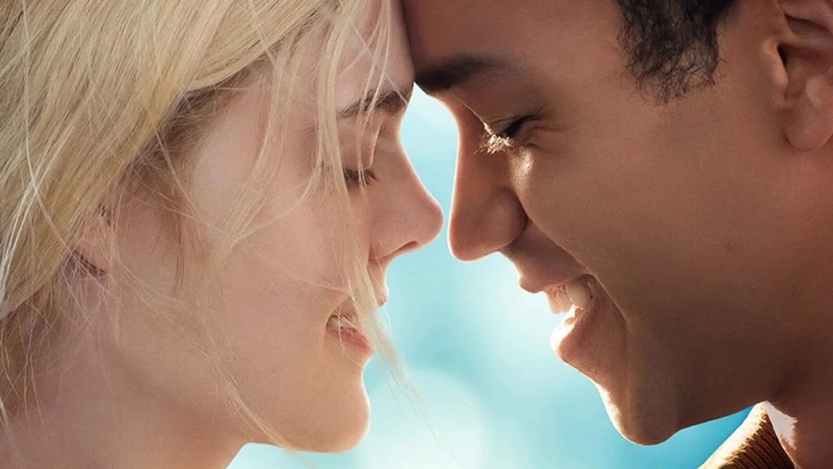 elle fanning and justice smith in all the bright places