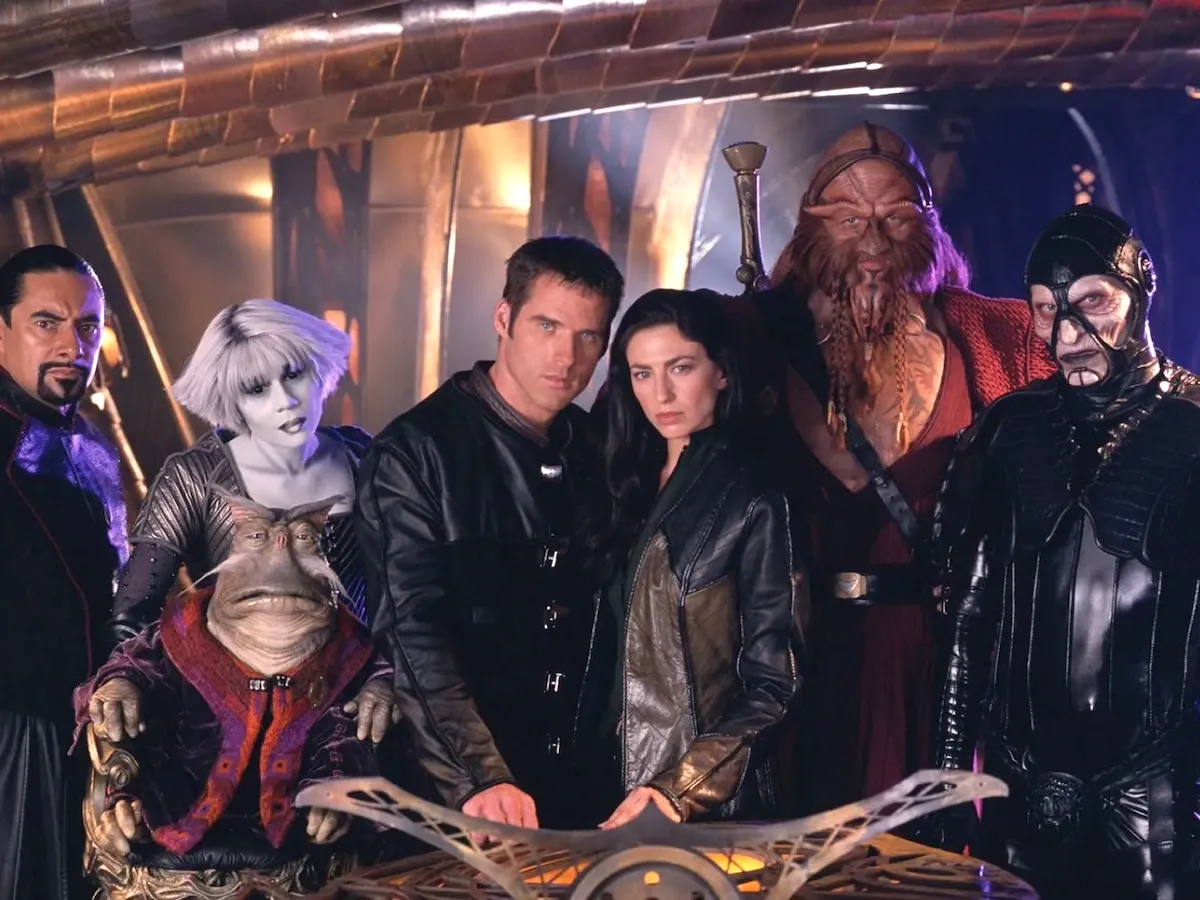 The cast of the TV show 'Farscape'