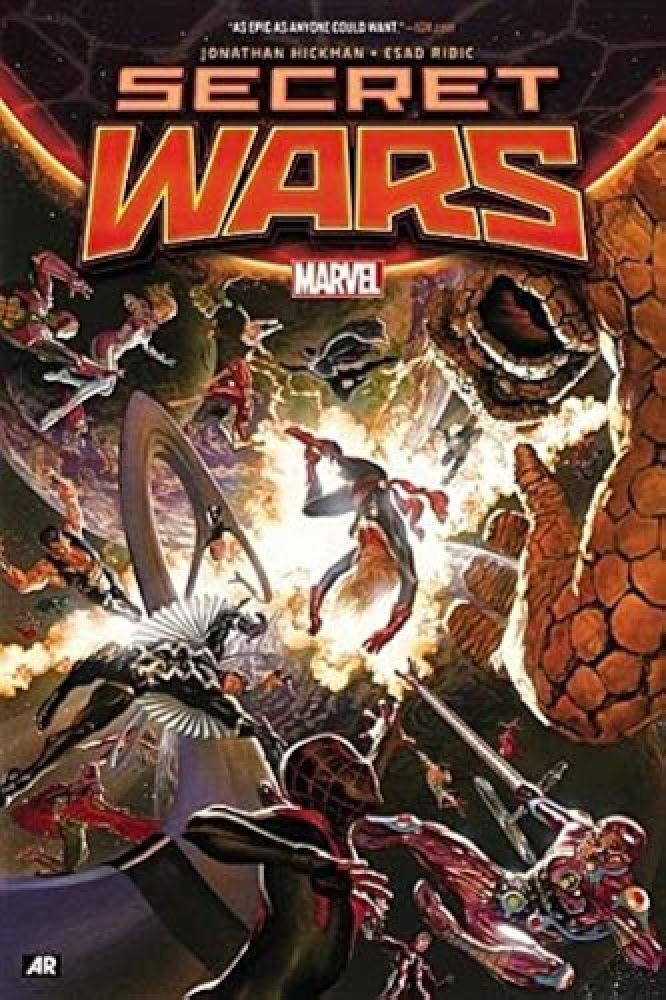 Cover of Secret Wars by Jonathan Hickman