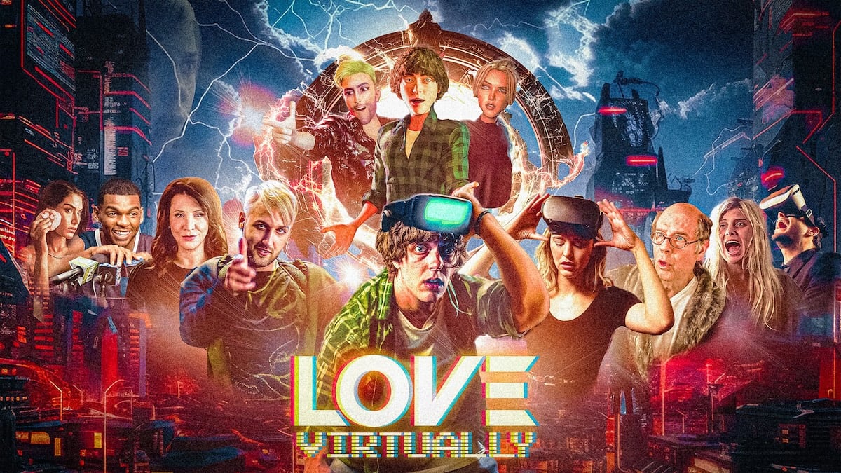 The poster for the movie Love Virtually
