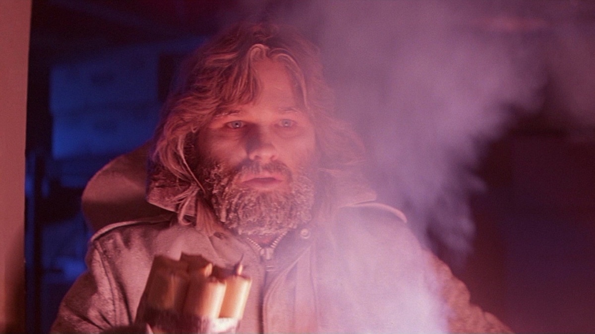 Kurt Russell as Mac Ready in the Thing