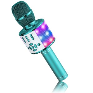 BONAOK Wireless Bluetooth Karaoke Microphone on amazon