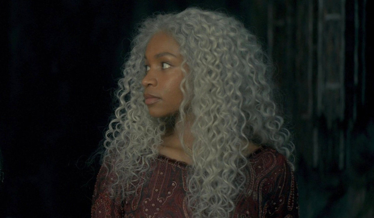 Bethany Antonia as Baela Targaryen in the House of the Dragon season 1 finale. 