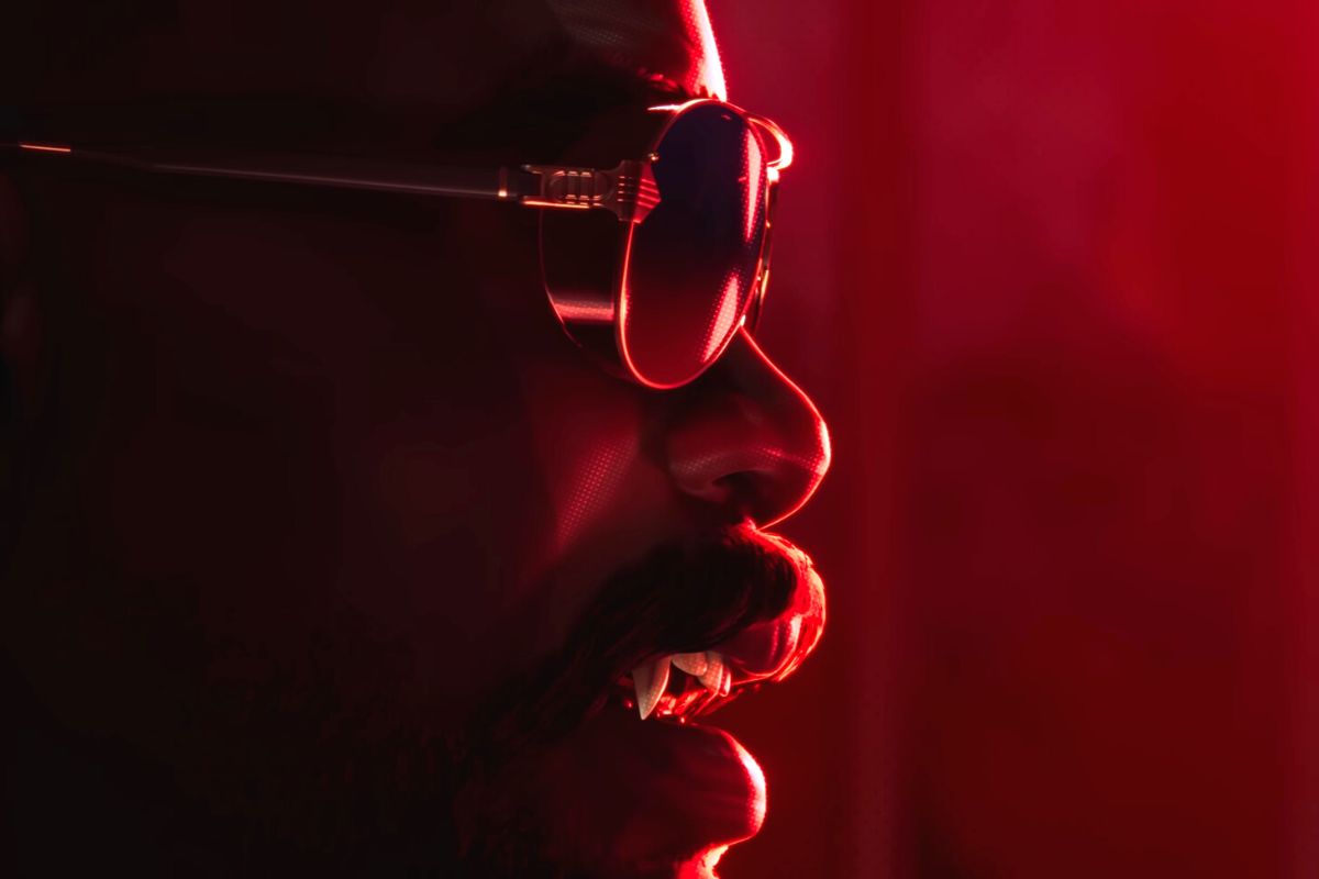 Eric Brooks showing his fangs in the new 'Blade' teaser at The Game Awards.