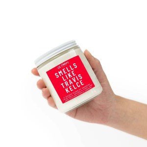 CE Craft Smells like Travis Kelce candle