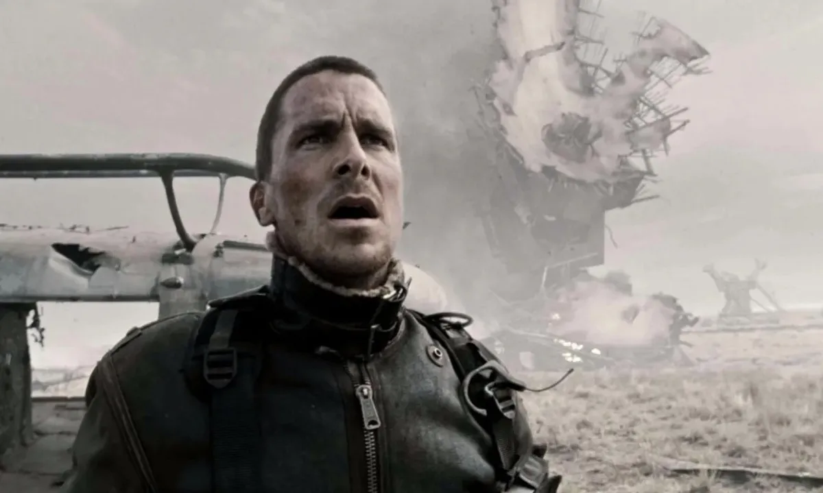 Christian Bale in Terminator Salvation.