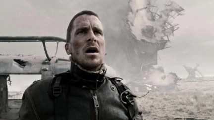 Christian Bale in Terminator Salvation.