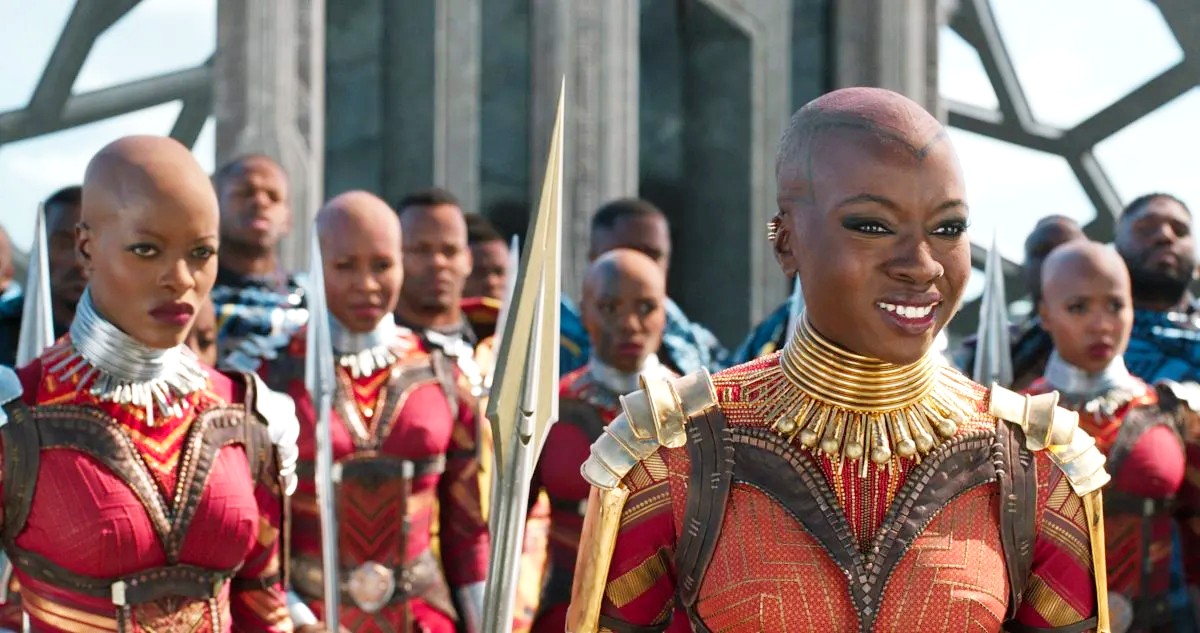 Danai Gurira as Okoye in Black Panther