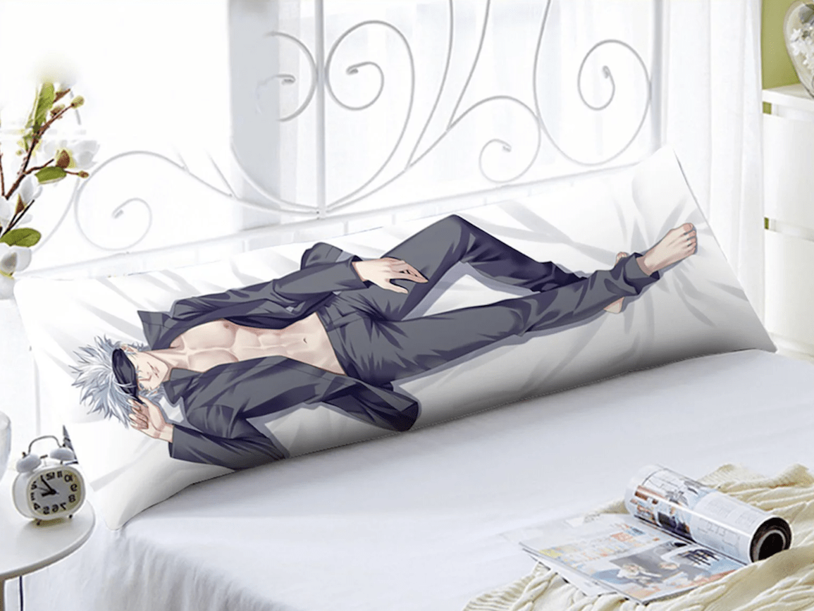 Jujutsu Kaisen Body Pillowcase Anime Figure Gojo Satoru Body Pillow Covers Double Side Jujutsu Kaisen Body Pillowcase Anime Figure Gojo Satoru Body Pillow