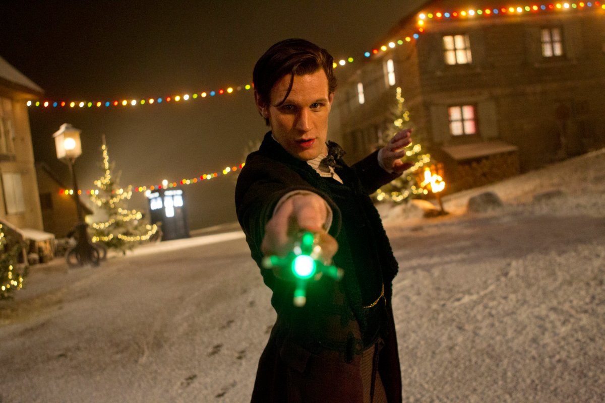 Matt Smith as the Doctor in Doctor Who: The Time of the Doctor