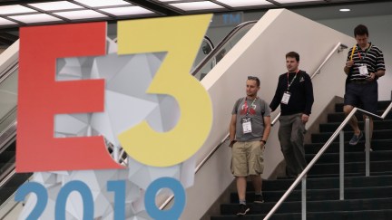 Attendees at the E3 2019 expo