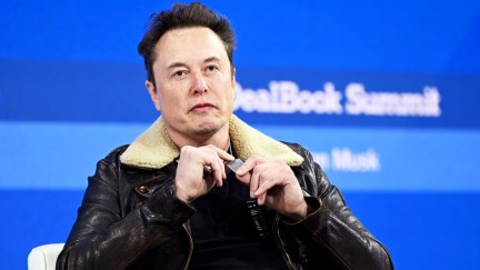 Elon Musk at the 2023 Dealbook Summit