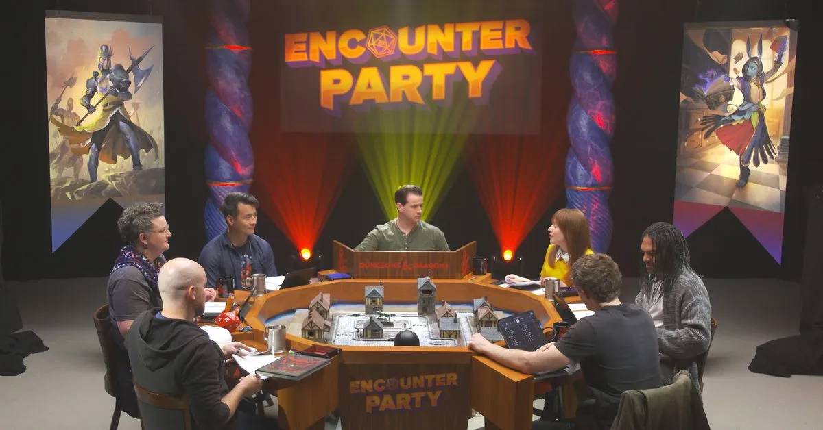 The cast of Encounter Party