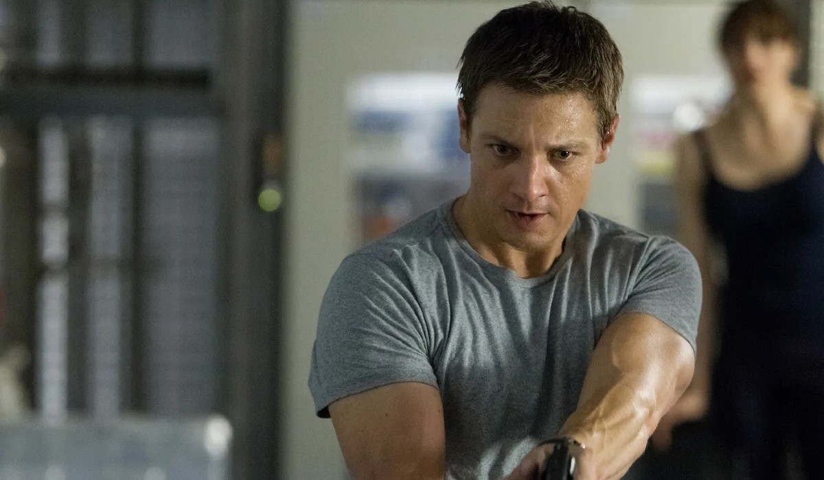 Jeremy Renner as Aaron Cross in The Bourne Legacy