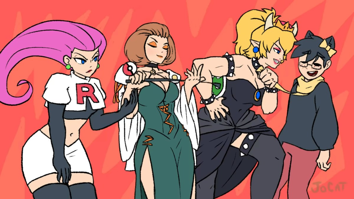 A still from JoCat's "I Like Girls" music video