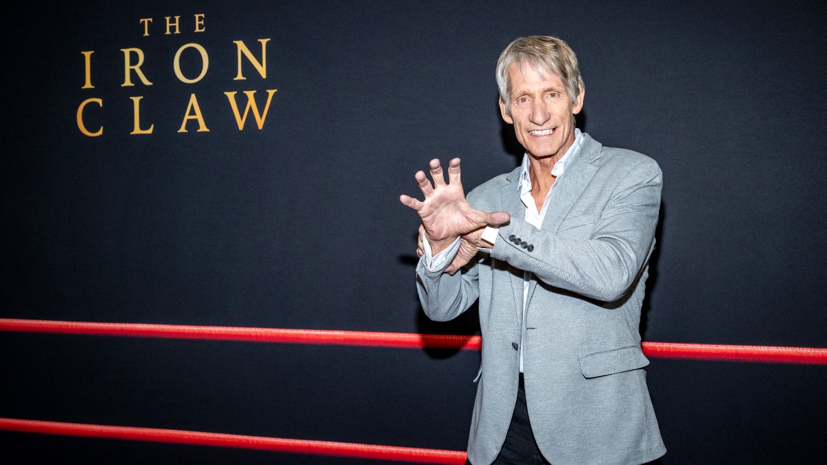 Kevin Von Erich at The Iron Claw premiere