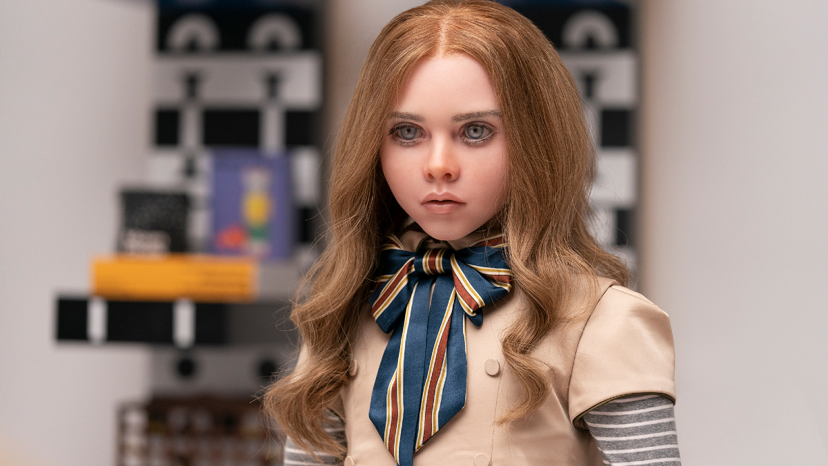 The lifelike A.I.-powered doll in 'M3GAN'