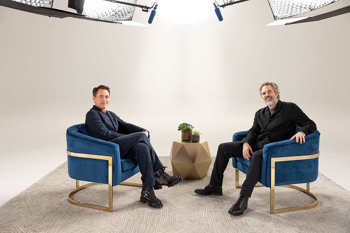 Robert Downey Jr. and Mark Ruffalo in Actors on Actors for Variety