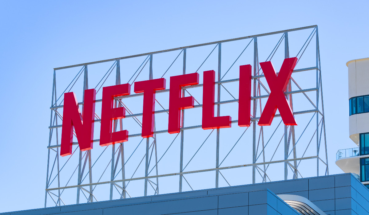 HOLLYWOOD, CA - JULY 14: General views of the Netflix Hollywood campus on Vine amid the historic joint WGA & SAG-AFTRA writers and actors strike on July 14, 2023 in Hollywood, California.