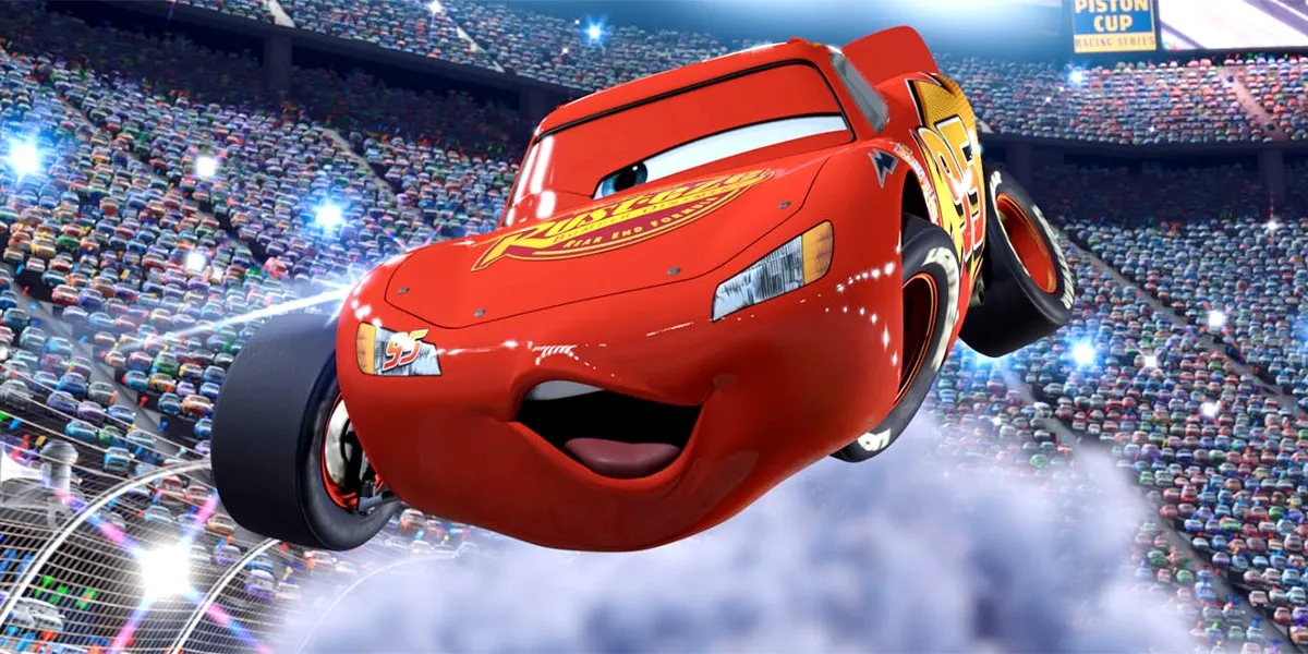 Owen Wilson as Lightning McQueen in Cars