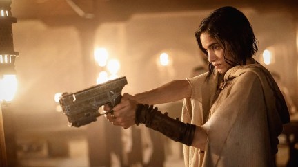 Sofia Boutella as Kora in Rebel Moon - Part One: A Child of Fire
