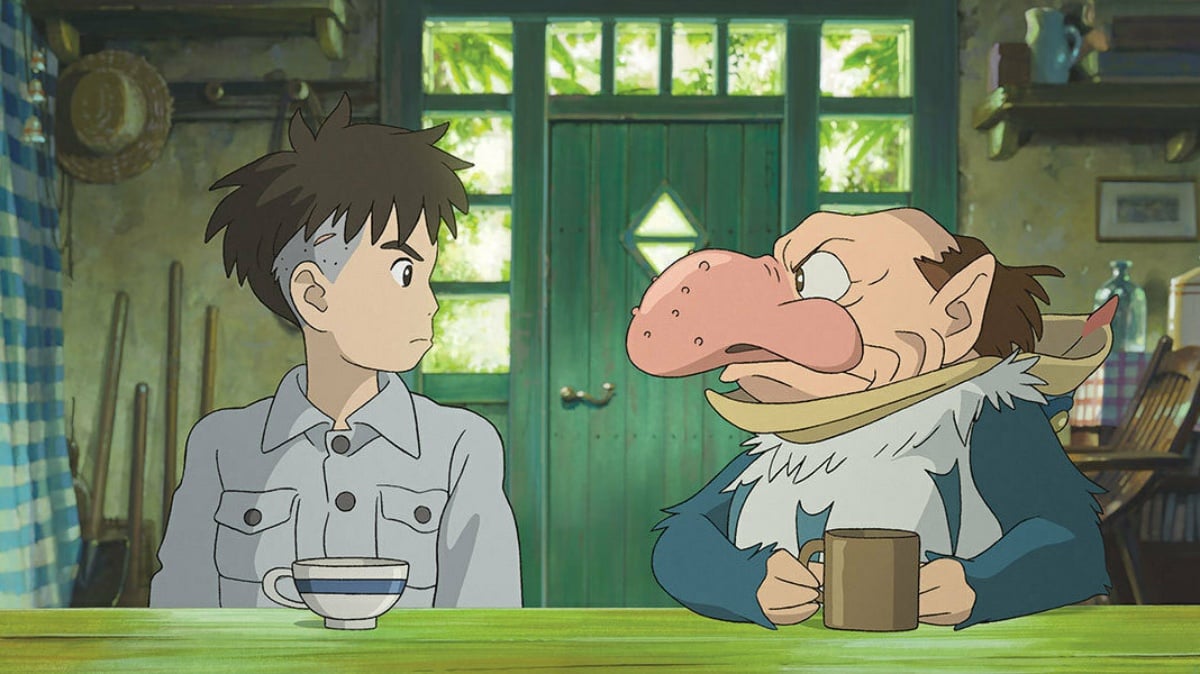 Studio Ghibli The Boy and the Heron Mahito Grey Heron via Toto