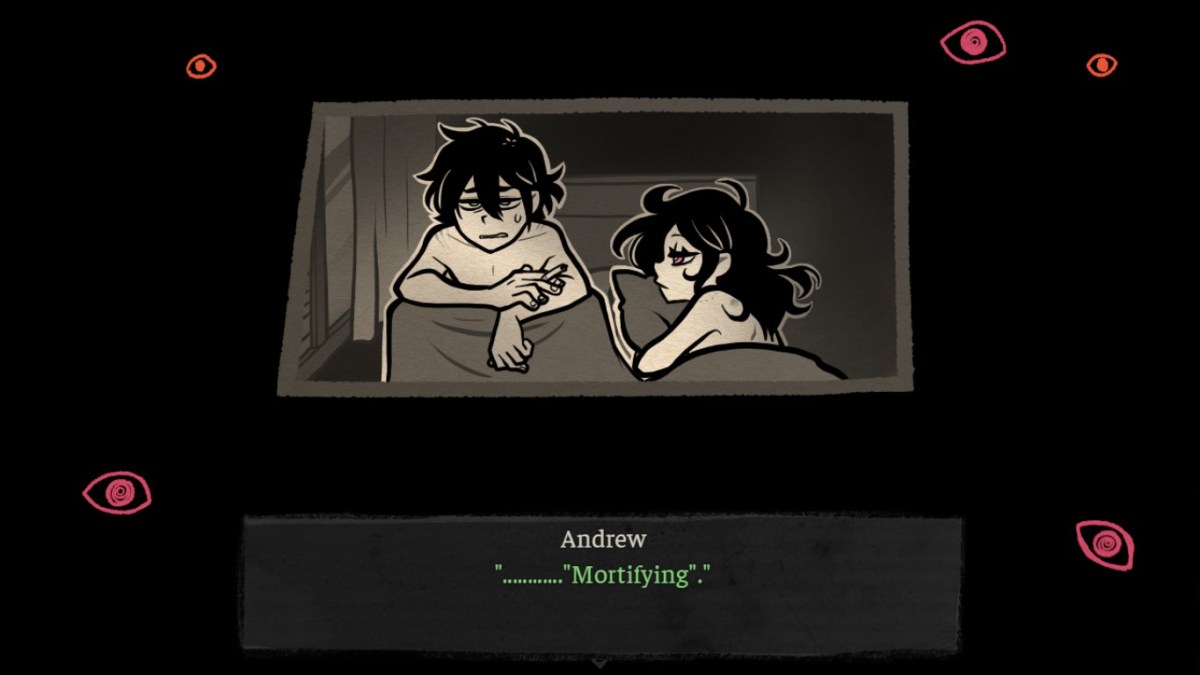 A segment from the incest scene in The Coffin of Andy and Leyley