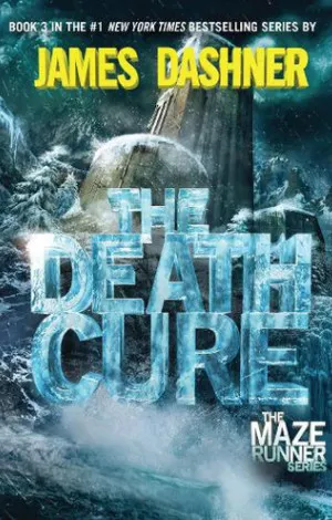 The cover for The Death Cure by James Dashner
