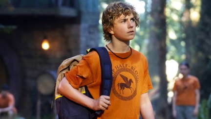 Walker Scobell as Percy Jackson in Percy Jackson and the Olympians