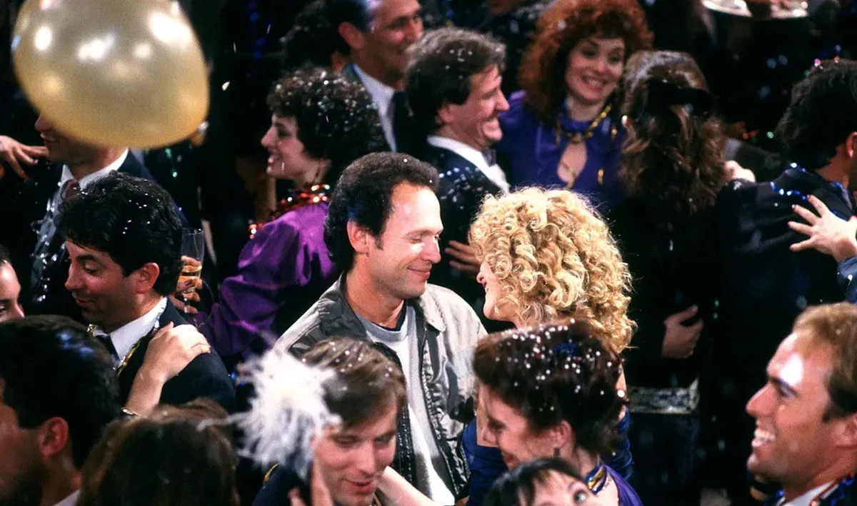 Billy Crystal and Meg Ryan celebrate New Year's Eve in "When Harry Met Sally"