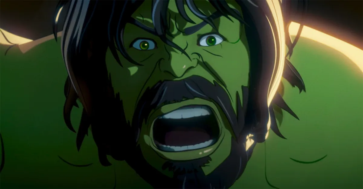The Hulk screaming in What If