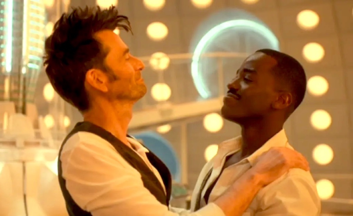Ncuti Gatwa's Doctor in Doctor Who special, "The Giggle"