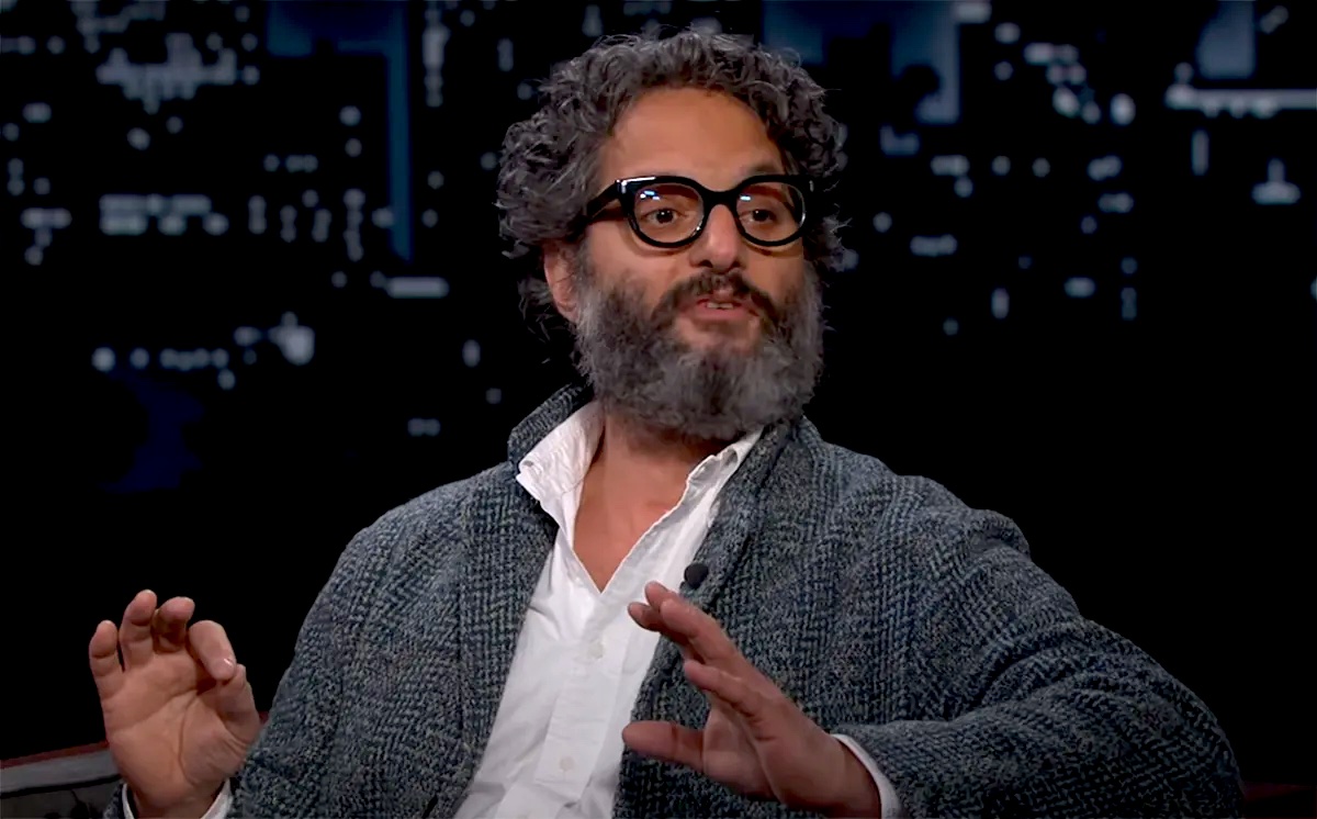 Jason Mantzoukas on Jimmy Kimmel Live talking with his hands