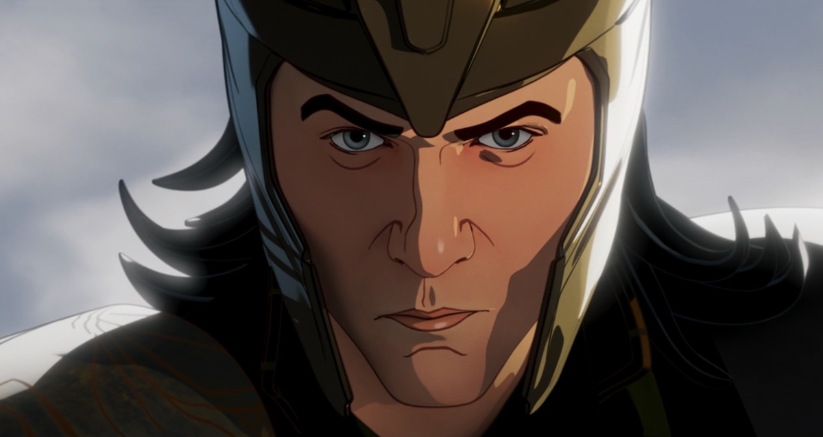 Loki glares at the screen in What If...? season 2.